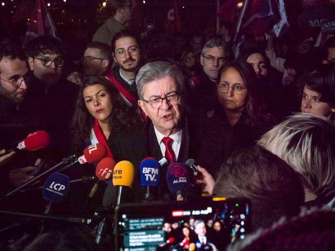 Le leader de La France insoumise, Jean-Luc Mélenchon, à Paris, le 28 novembre 2024.