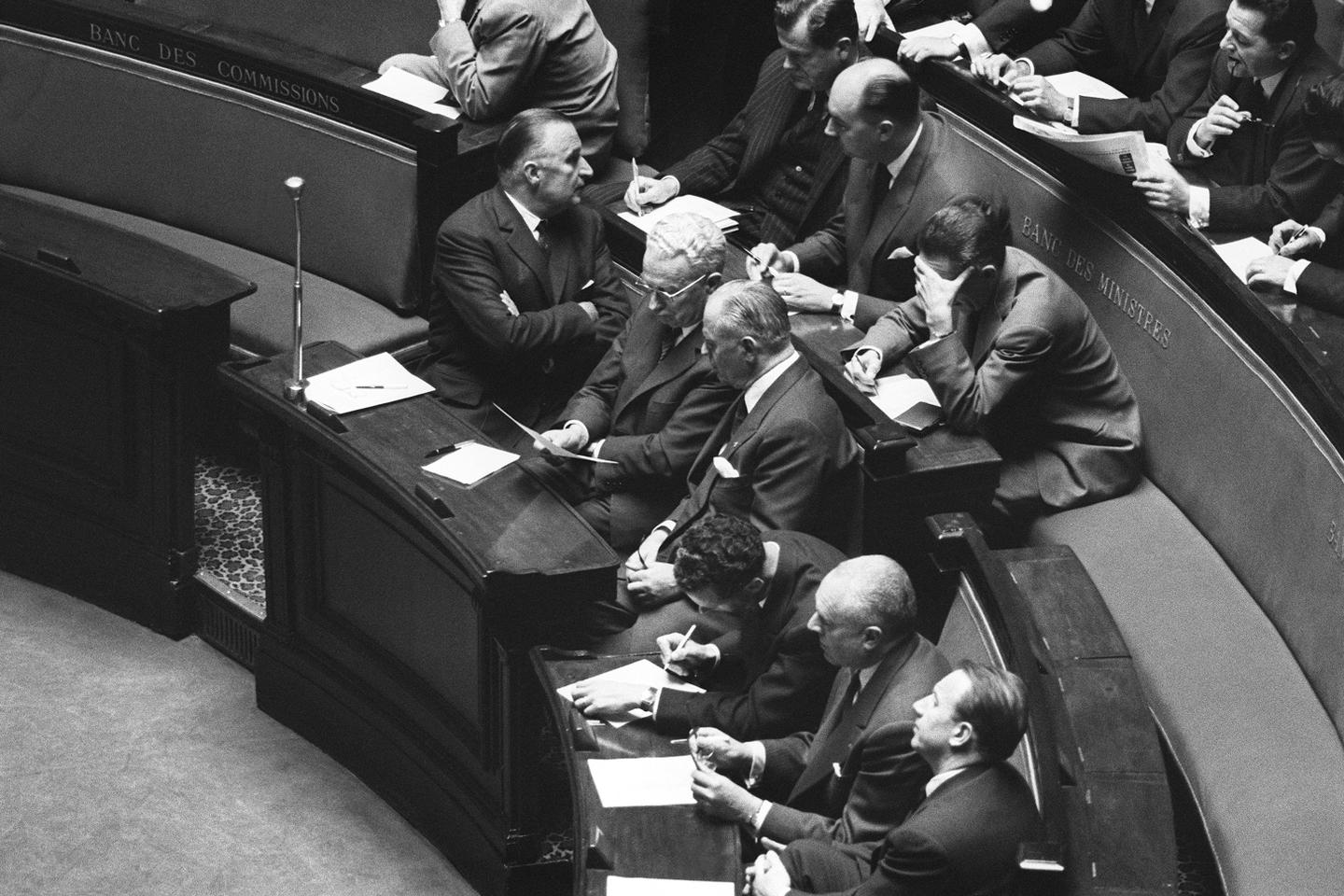In 1962, French lawmakers toppled the government, and then it backfired