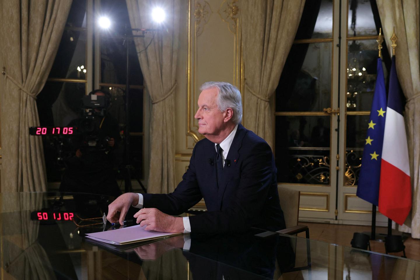 French PM Barnier says ‘possible’ parliament shows ‘responsibility’ in no-confidence vote