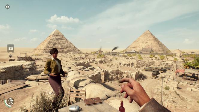 Même si les nazis grouillent, difficile de ne pas être excité à l’idée de visiter Gizeh et ses pyramides.