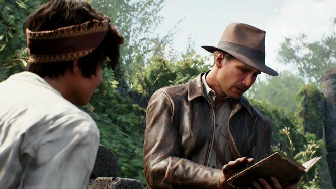 Indiana Jones et sa comparse journaliste Gina Lombardi parcourent le monde sur la piste du « cercle ancien ».