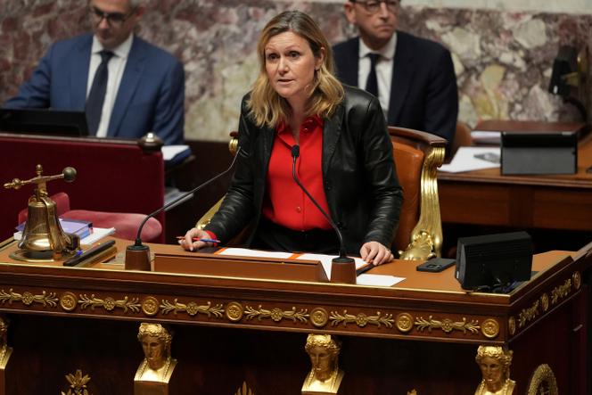 La présidente de l’Assemblée nationale, Yaël Braun-Pivet, mercredi 4 décembre 2024 à Paris.