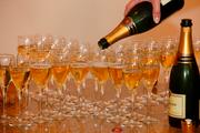 Dégustation de champagnes Taittinger.