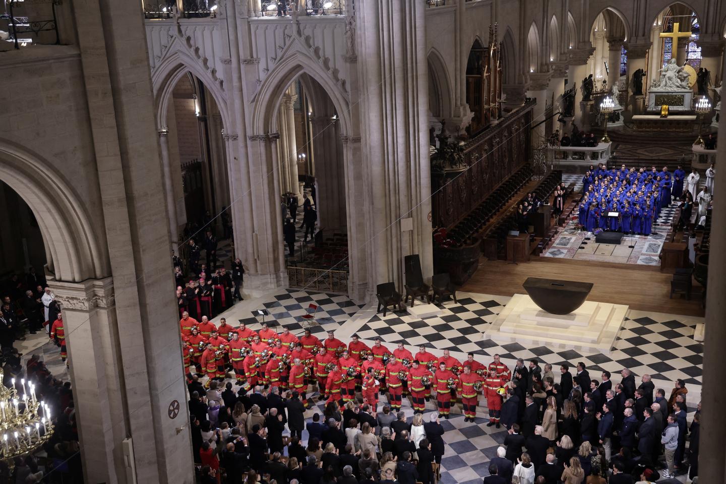 Notre-Dame re-opens with pomp and ceremony, five years after devastating fire