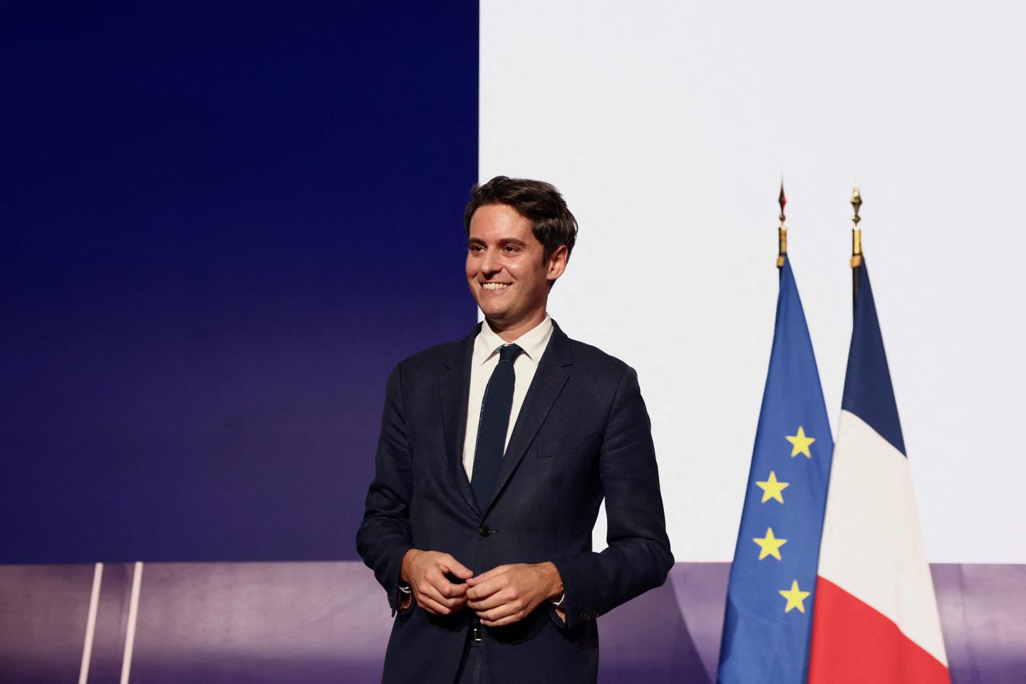 ルネサンスの新長官に選出されたガブリエル・アタル氏、マクロン主義の目録を作成