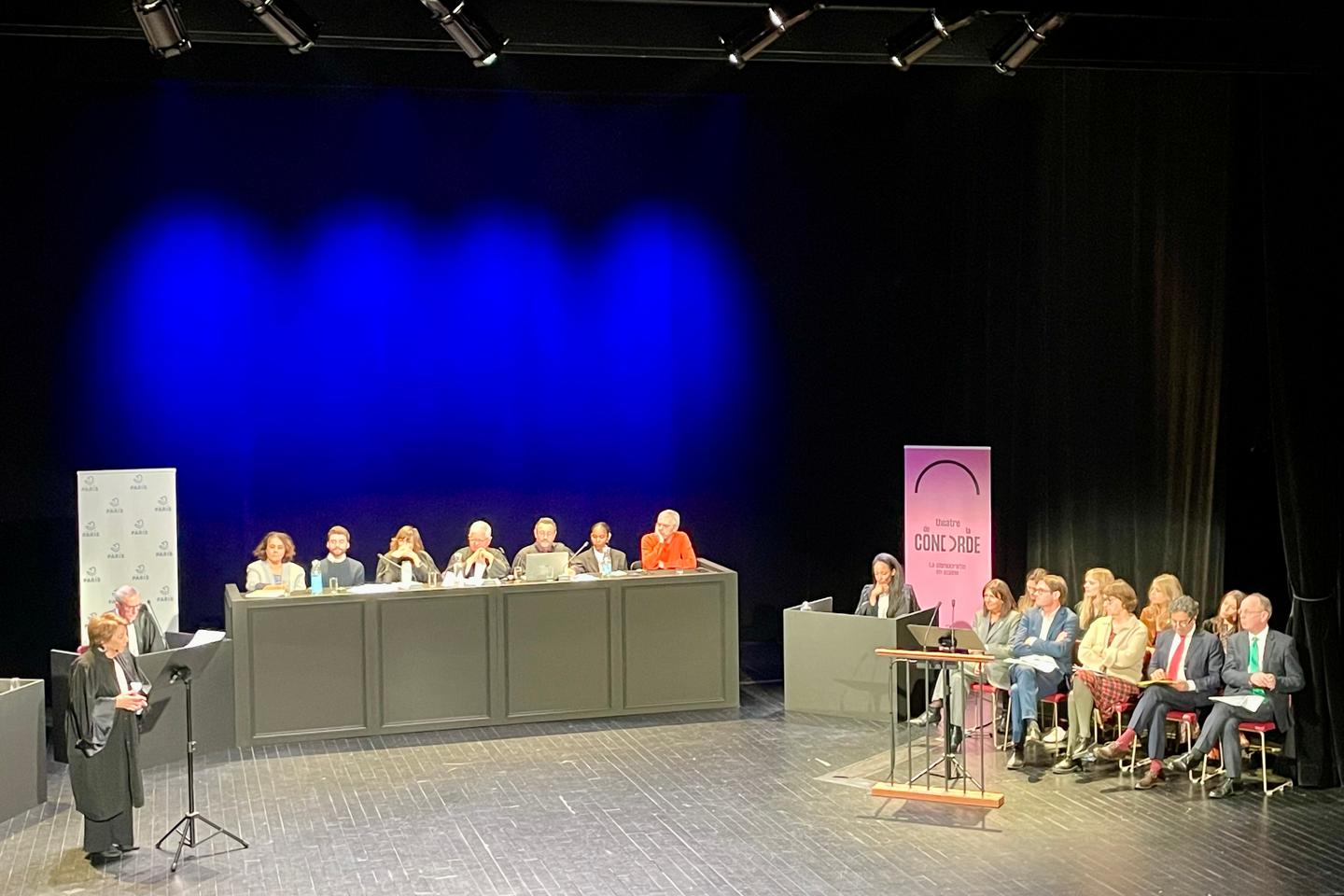 A mock trial promotes the Seine's rights