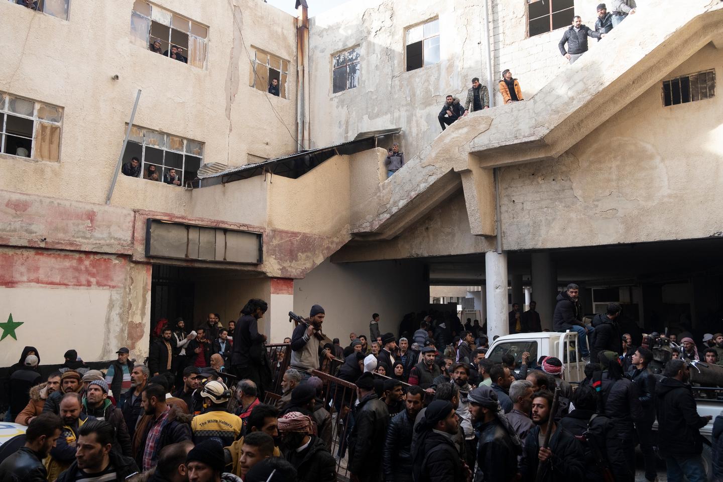 In Syria's Saidnaya prison, the shattered hopes of families of the missing
