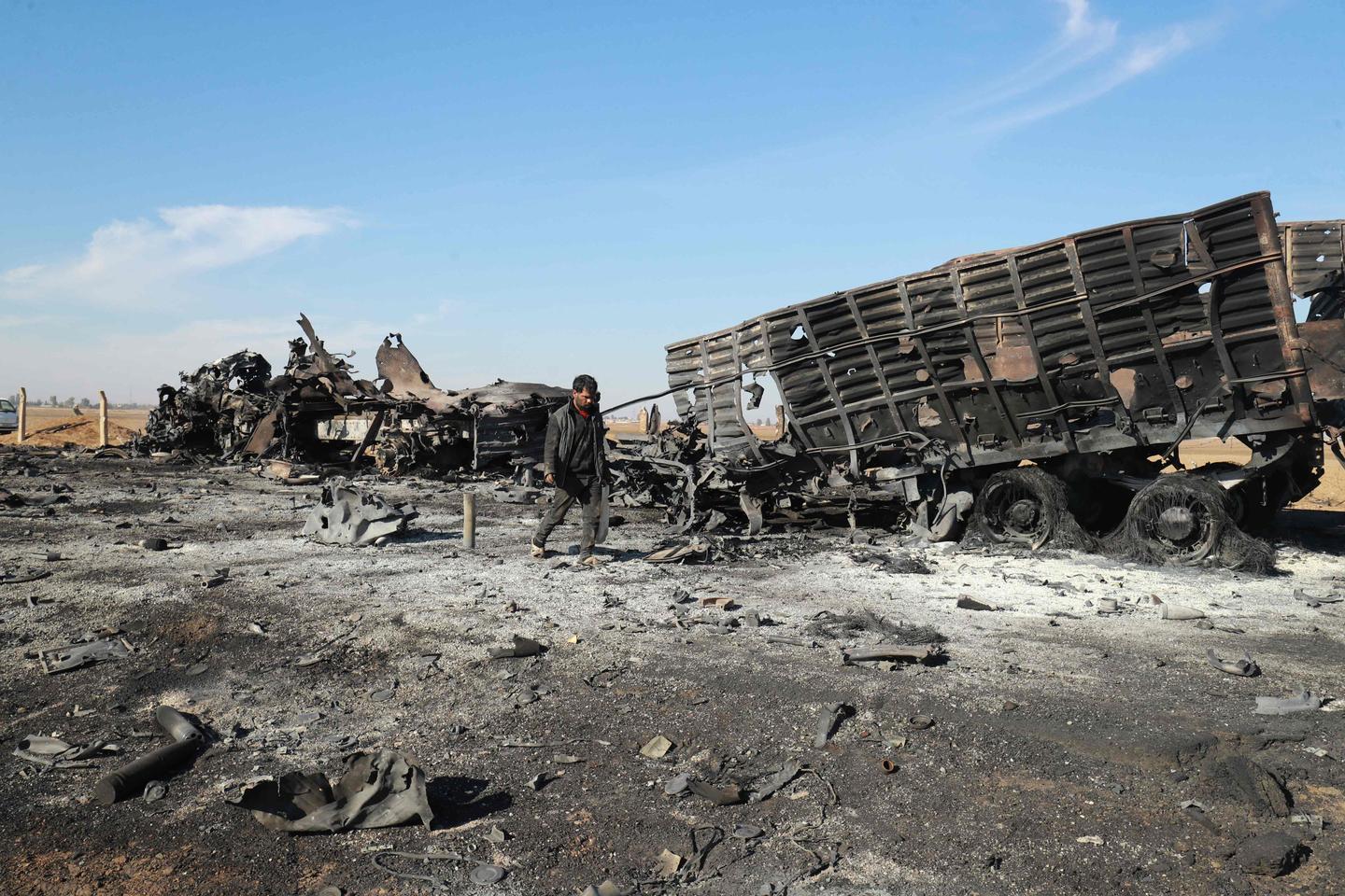 Israeli army says it has 'struck most of the strategic weapons stockpiles' in Syria