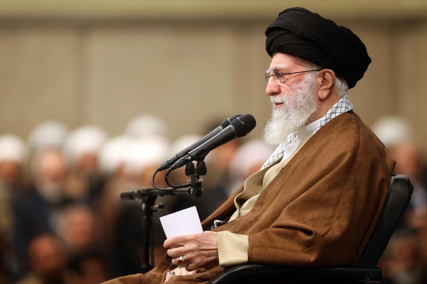 Iran's supreme leader acknowledges a setback for the 'axis of resistance' in Syria