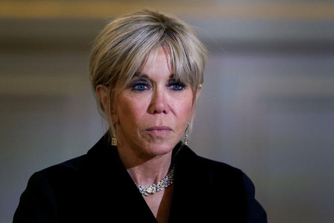 Brigitte Macron at the Elysée Palace in Paris, on October 4, 2024.