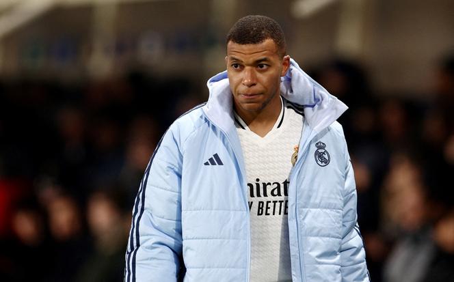 Kylian Mbappé em Bérgamo (Itália), 10 de dezembro de 2024. 