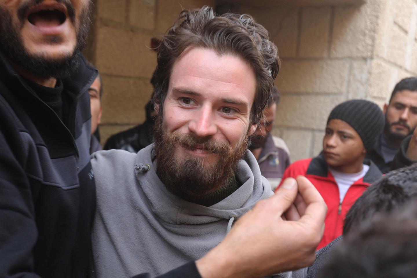 US military flies American released from Syrian prison to Jordan, officials say