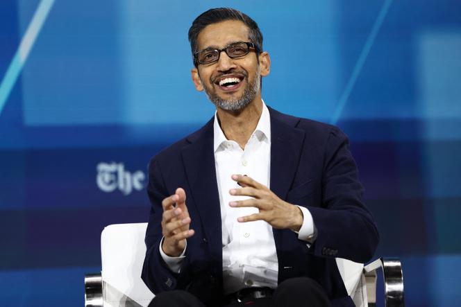Sundar Pichai, PDG de Google et d’Alphabet, à New York, le 4 décembre 2024.