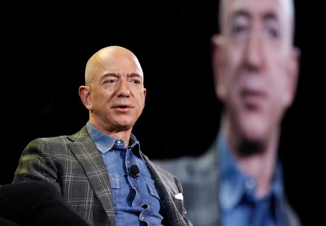 Le fondateur d’Amazon, Jeff Bezos, s’exprime lors de la convention du groupe, à Las Vegas, le 6 juin 2019. 