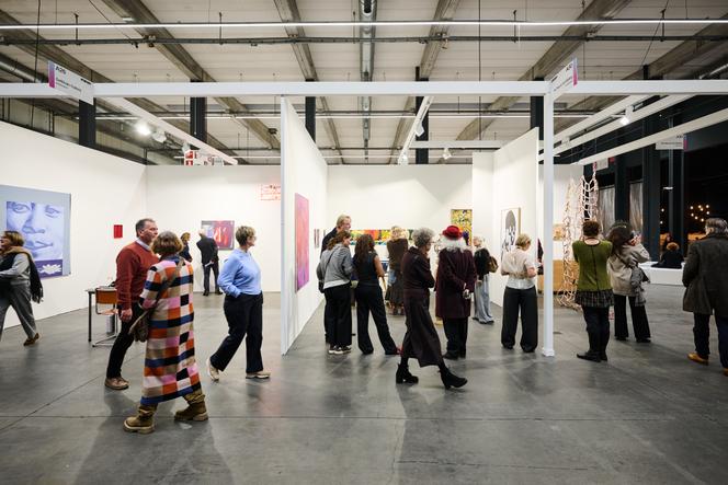 Art Antwerp, la foire d'art contemporain d'Anvers (Belgique), le 12 décembre 2024.