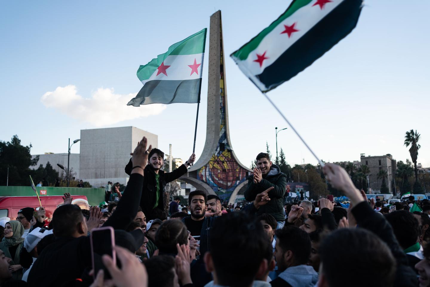Damascus, liberated from the tyranny of the Assad regime, celebrates 'Victory Friday'