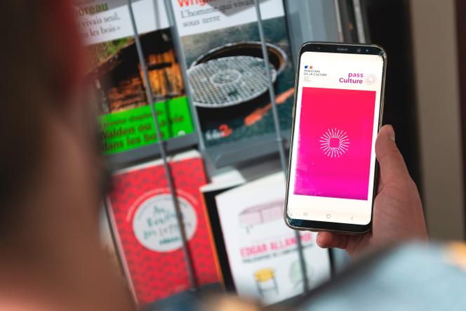 Les bénéficiaires du Pass Culture l'utilisent majoritairement pour les livres (67% des réservations en volume et 46% en montant). Ici, dans une librairie à Aurillac, en juillet 2021.