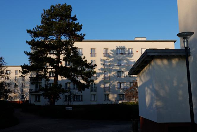 Edifícios de habitação social em Thiais, Val-de-Marne, 21 de janeiro de 2023.