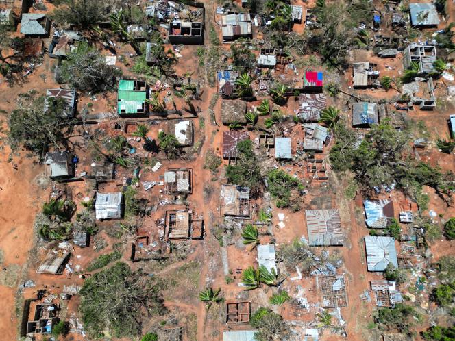 Em Pemba, Moçambique, no dia 18 de dezembro, após a passagem do Ciclone Chido. 