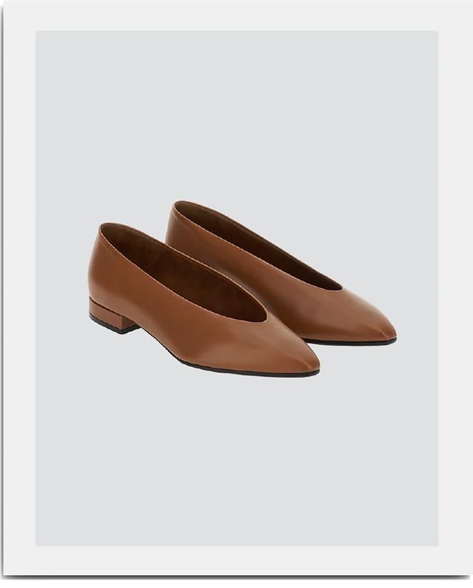 Modèle « Rebecca » en cuir de veau, Loro Piana. 740 euros. www.loropiana.com