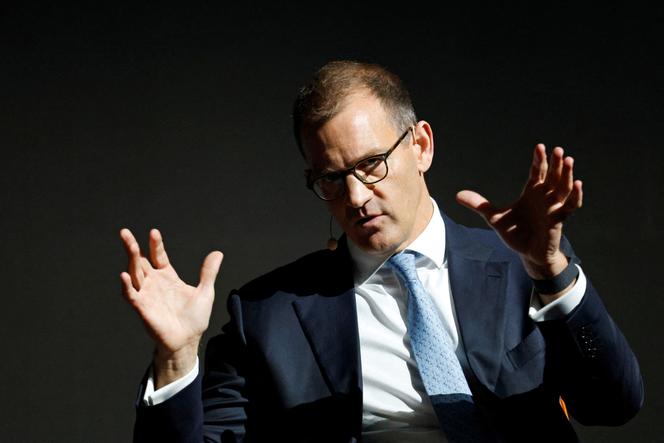 Le milliardaire tchèque Daniel Kretinsky, à Prague, le 17 octobre 2023.  