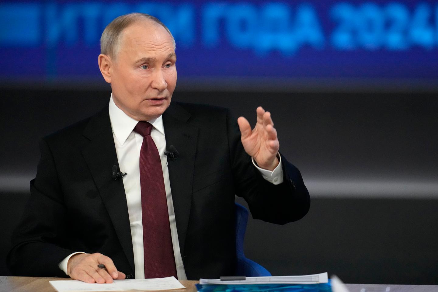 Putin delivers annual news conference, says fall of Assad is not 'defeat' for Russia