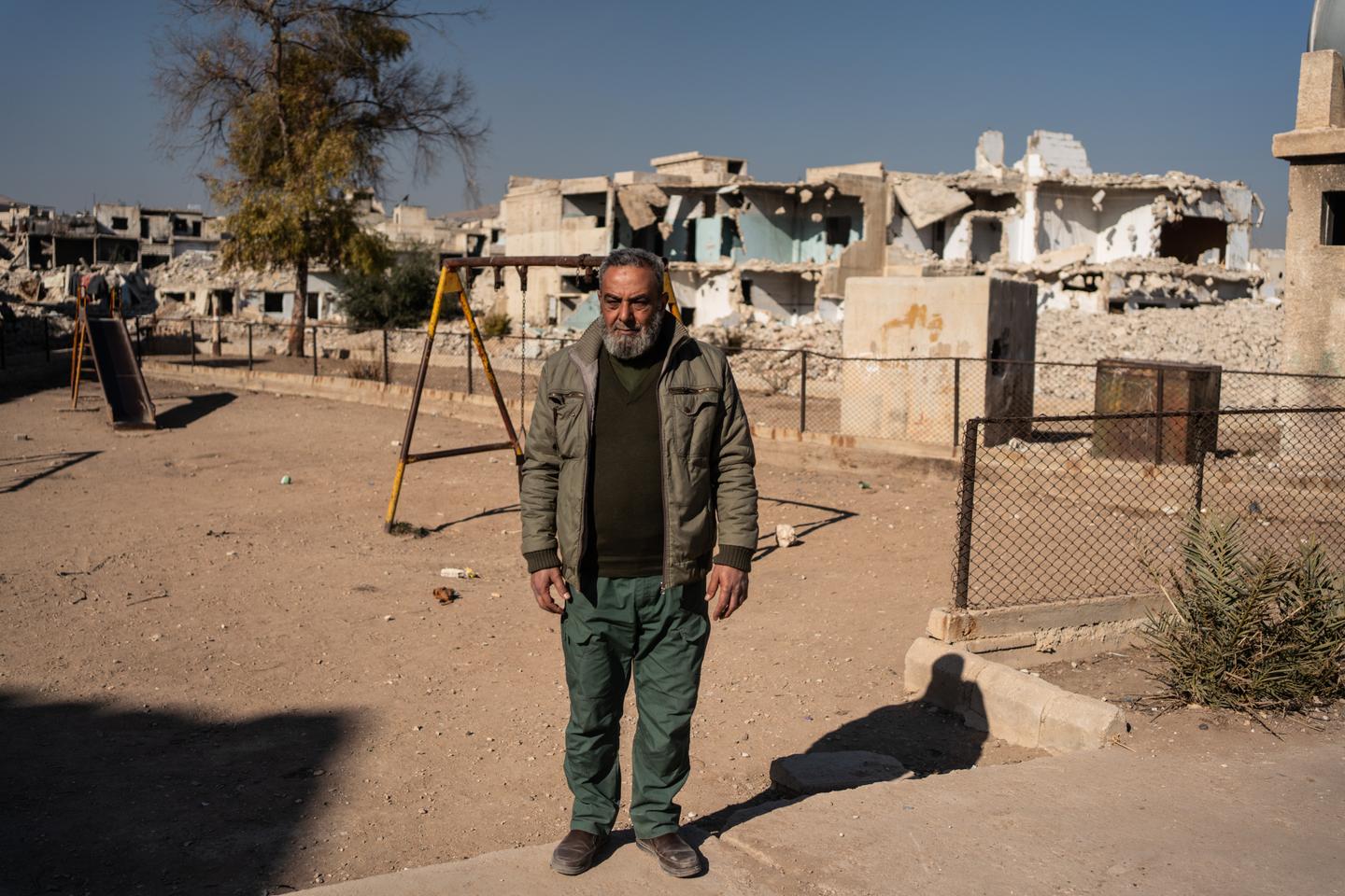 In Damascus, among the ruins of Qaboun, the ghost of community tensions