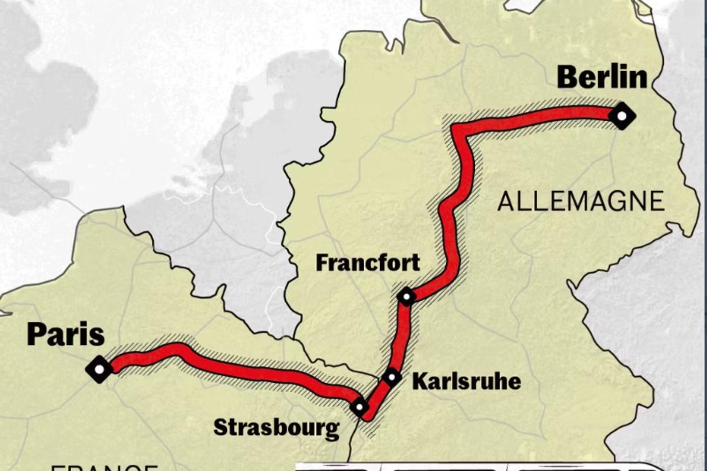 Berlin-Paris high-speed rail route symbolizes Europe’s thirst for train travel