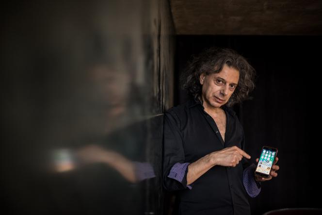 Eric Sadin, écrivain et philosophe français, le 23 avril 2022.
