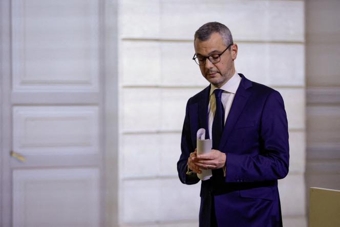 Le secrétaire général de l’Elysée, Alexis Kohler, le 23 décembre 2024, à Paris.