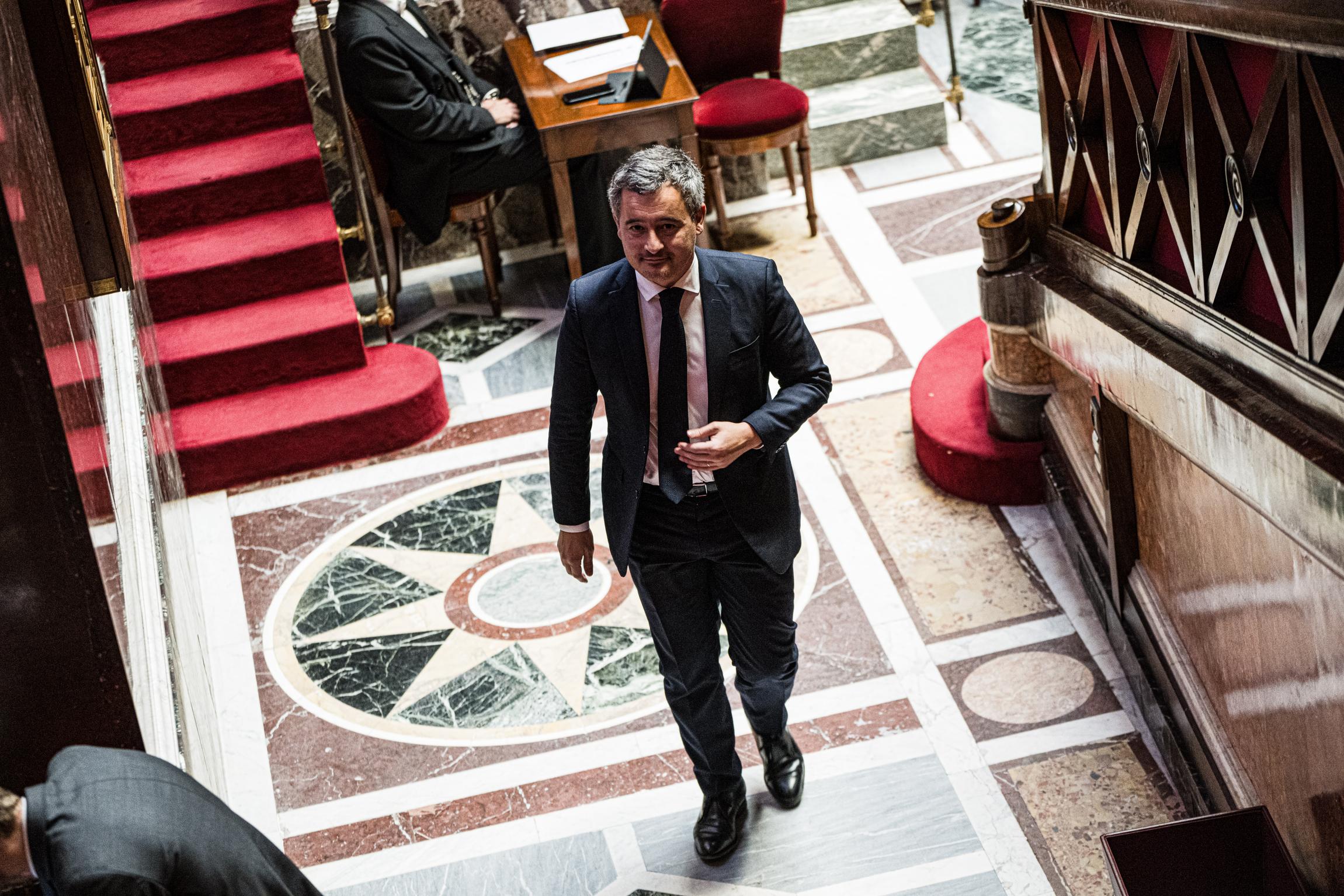 Gérald Darmanin obtient le ministère de la justice, où il s’inscrit