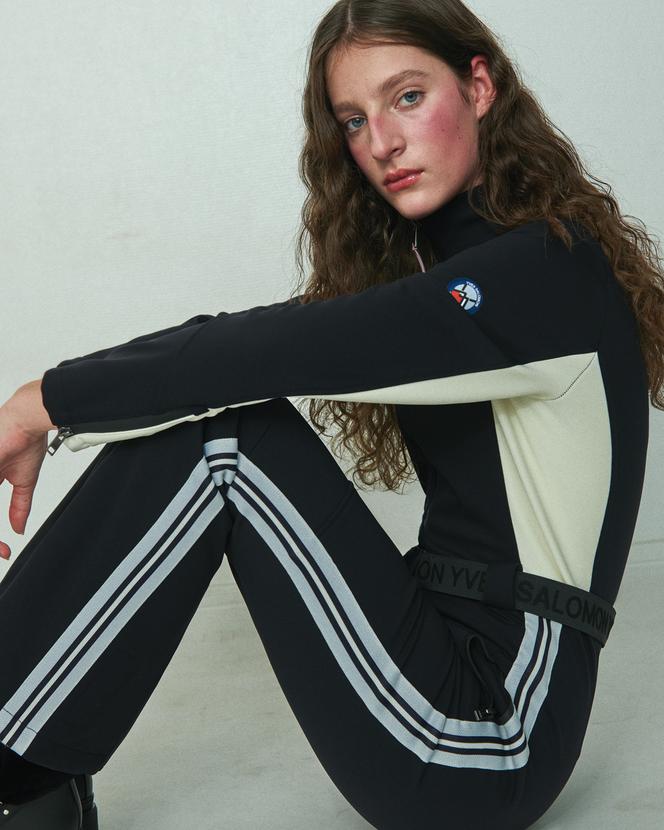 Combinaison de ski en polyester et polyamide, collection YS Mountain, Yves Salomon, 1 090 €. yves-salomon.com