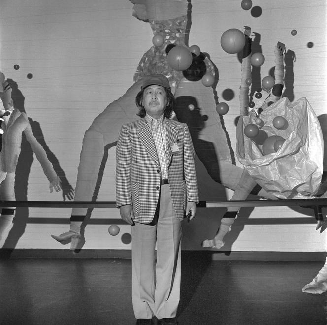 Yoji Kuri, au festival du film d’animation d’Annecy, en 1987.