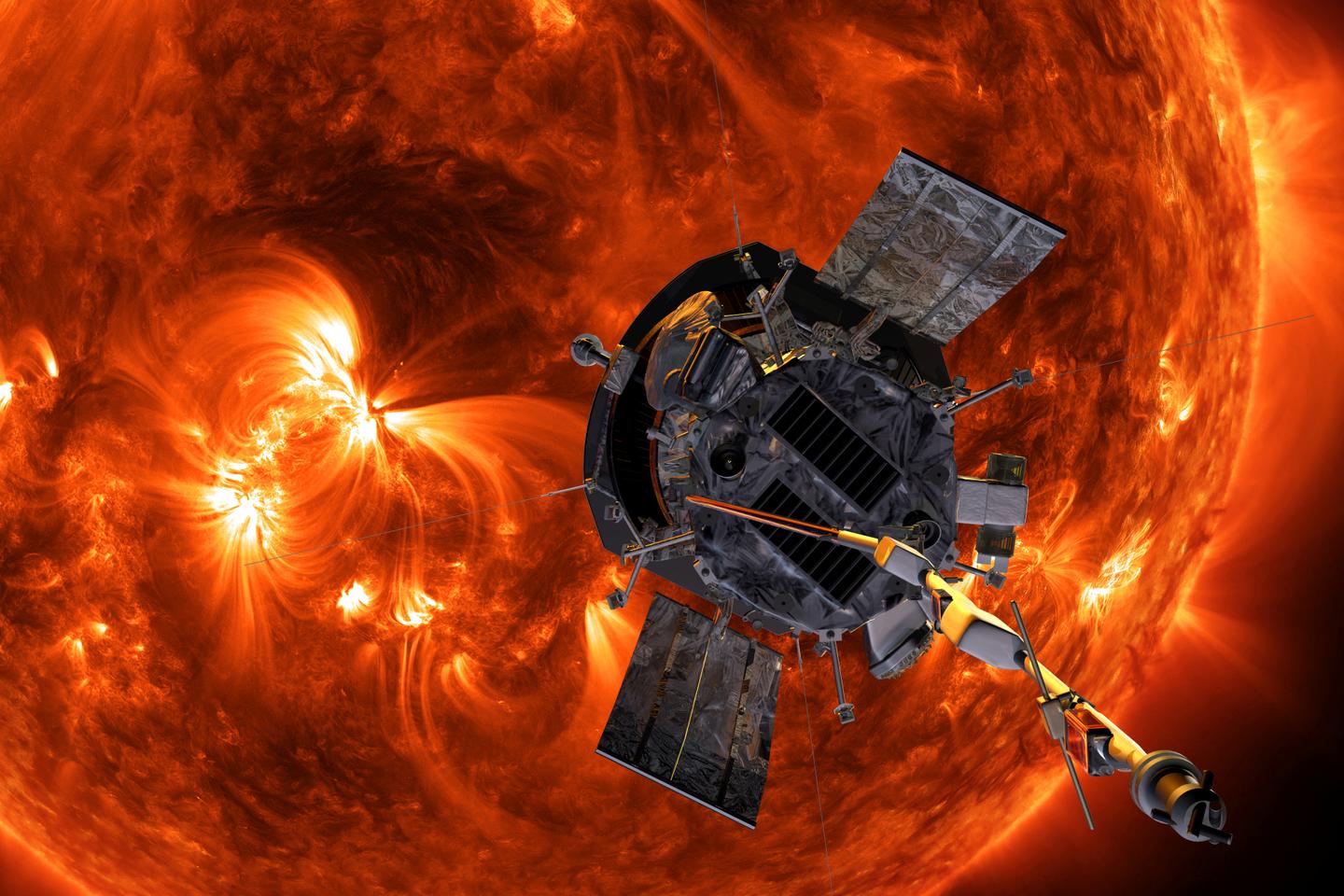 NASAが打ち上げた宇宙探査機「パーカー」が、600万キロメートル強離れた太陽に限りなく接近した。