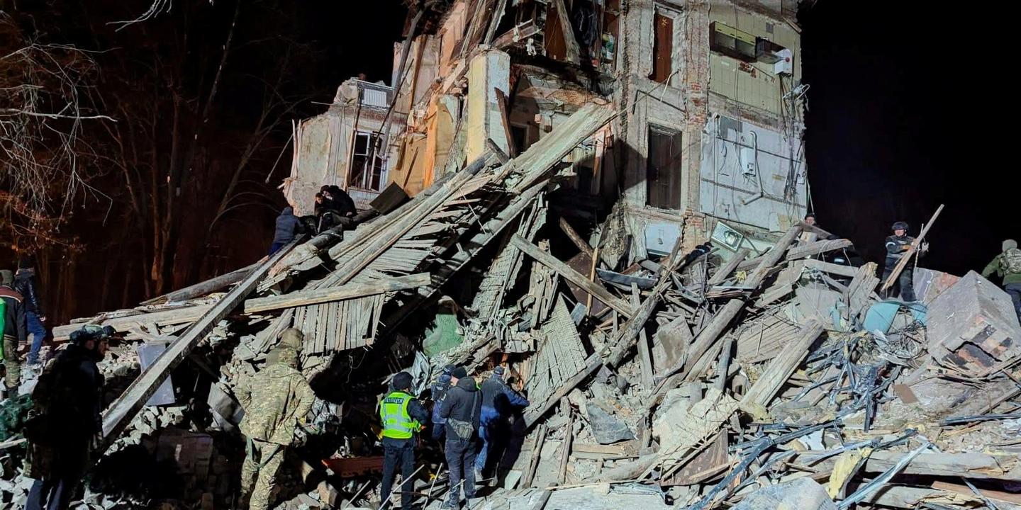 ロシアによるクリヴィ・リフ攻撃で1人が死亡、14人が負傷