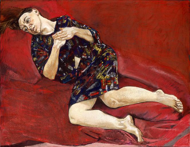 « Love » (1995), de Paula Rego, pastel sur papier marouflé sur aluminium.