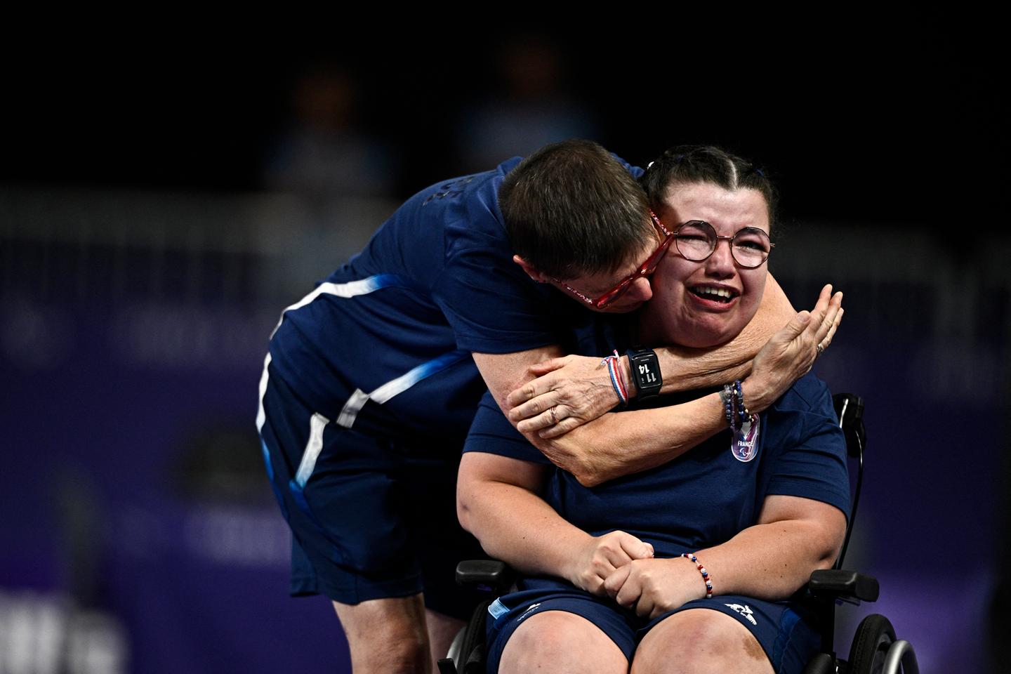 Aux Jeux paralympiques, les larmes de bonheur contagieuses d’Aurélie Aubert, reine de la boccia