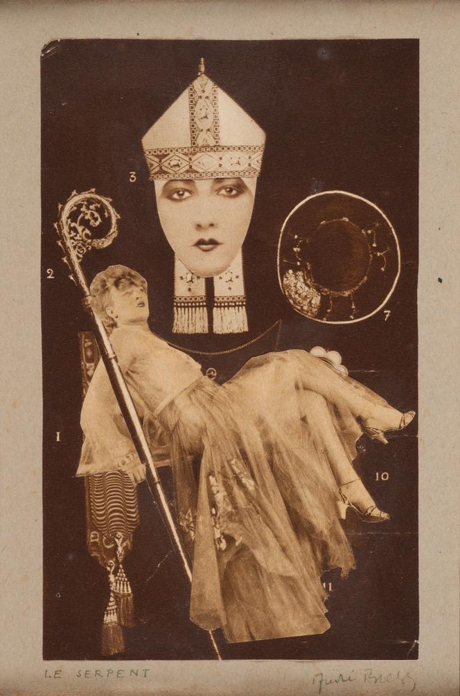 « Le Serpent (L'œuf dans l'Église) » (1932), d'André Breton.