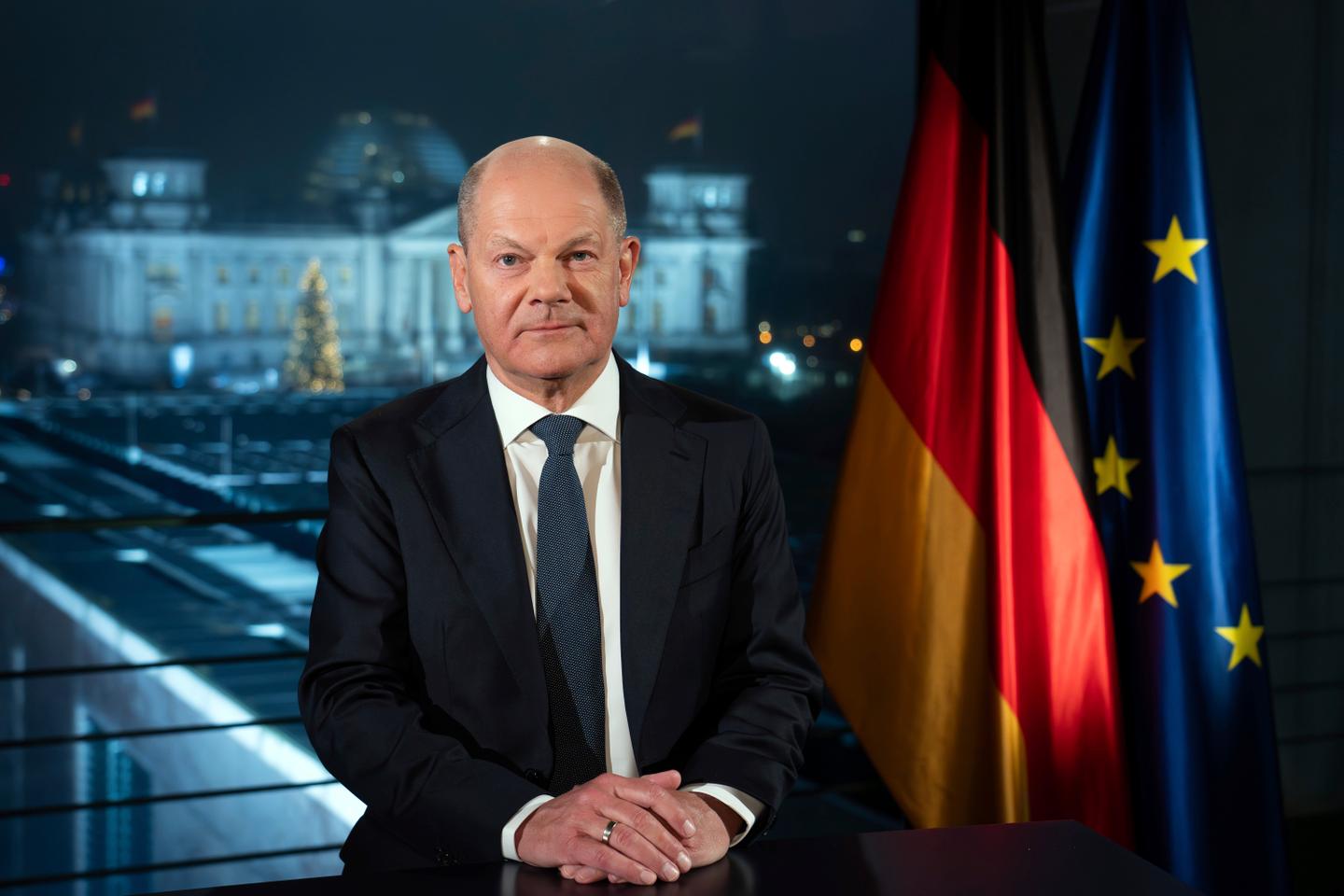 German Chancellor Scholz retorts after Musk's support for far right