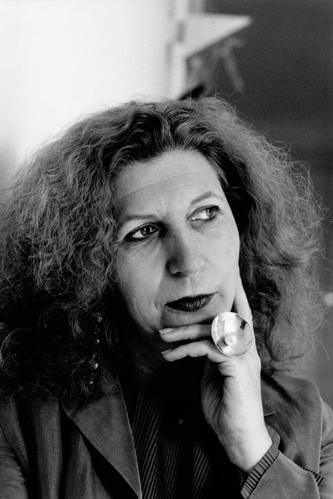 Marie-Claude Beaud, à Paris, en février 1991.