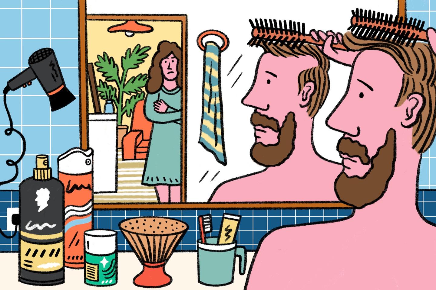 Young men are increasingly afraid of baldness