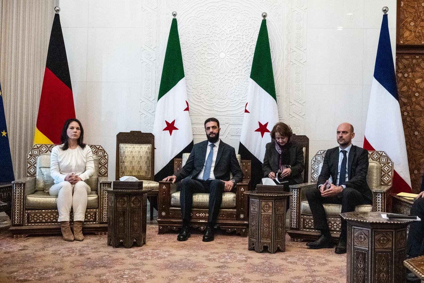 France and Germany will judge Syria's new regime 'by its actions'