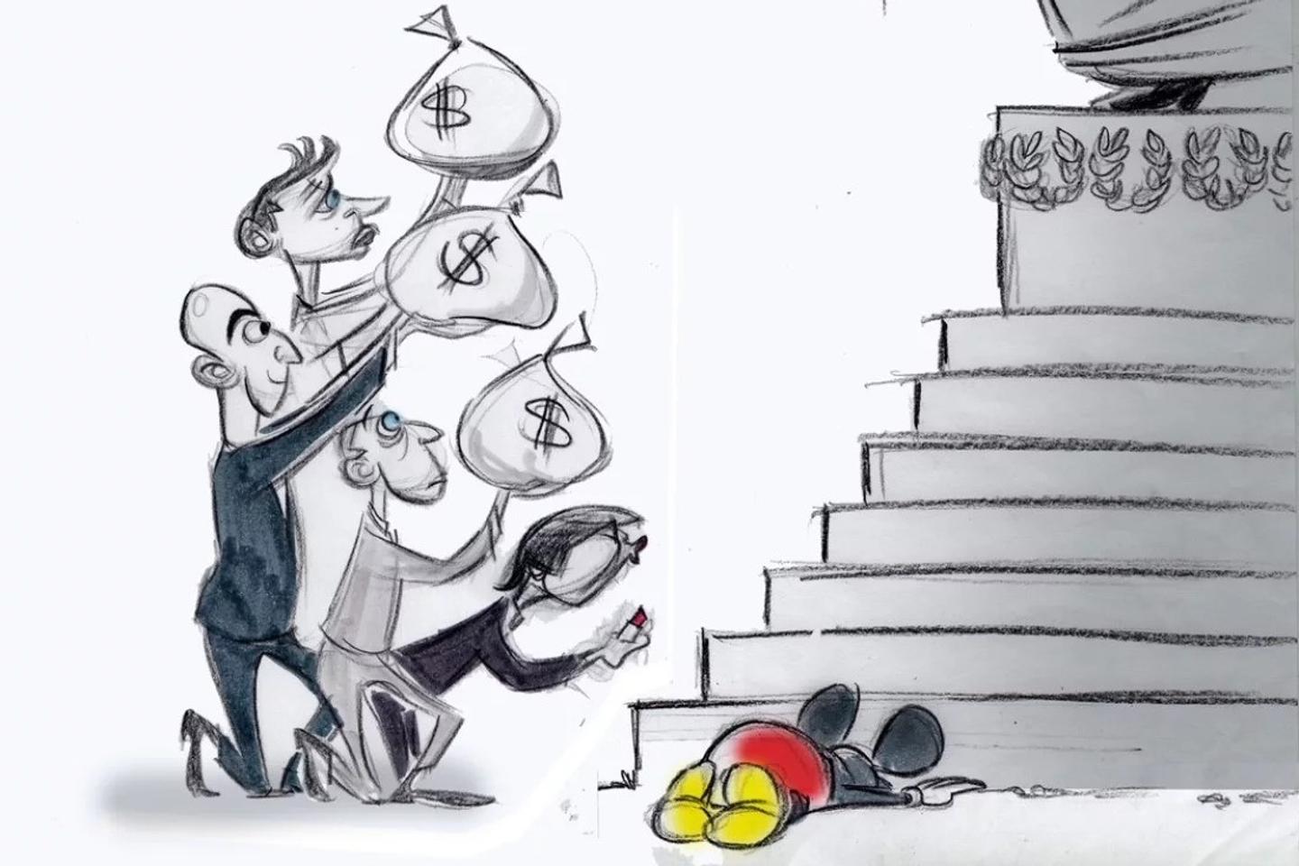 Cartoonist quits 'Washington Post' over rejected sketch mocking Bezos, Trump