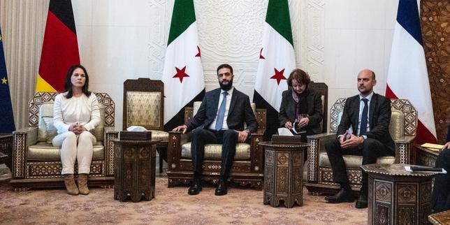 En Syrie, la France et l’Allemagne jugeront le nouveau régime « sur ses actes »