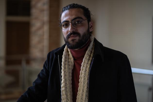 Bachar Soureiwy, un militant politique de Souweïda (Syrie), le 25 décembre 2024.