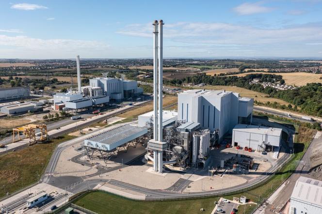 L’usine d’incinération de Ferrybridge, au sud de Leeds.