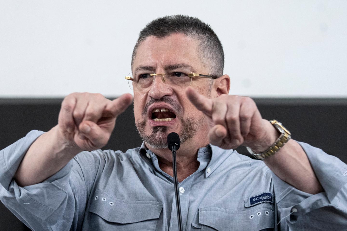 Costa Rica President Chaves does not like criticism, nor the press