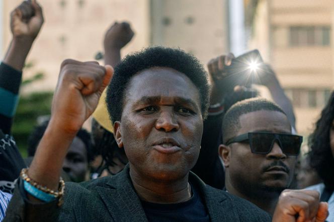 Venancio Mondlane à Maputo, le 19 octobre 2024, avant de s’exiler le 21 octobre, craignant pour sa vie après l’assassinat de deux de ses proches en plein centre de Maputo.