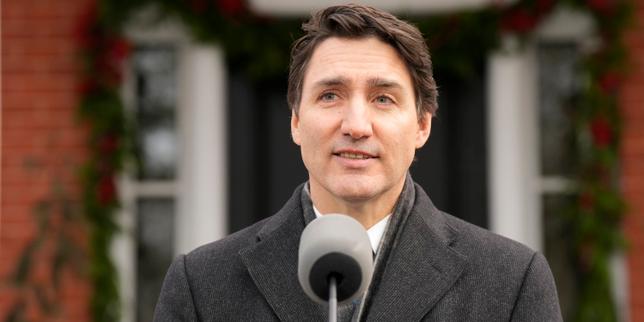 Canadian Prime Minister Justin Trudeau announces resignation