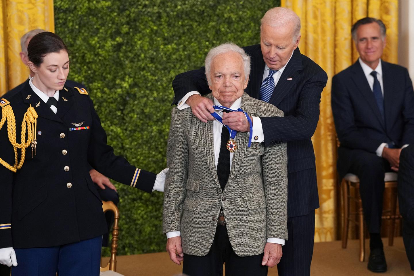 Joe Biden honors Ralph Lauren. Does anyone care?